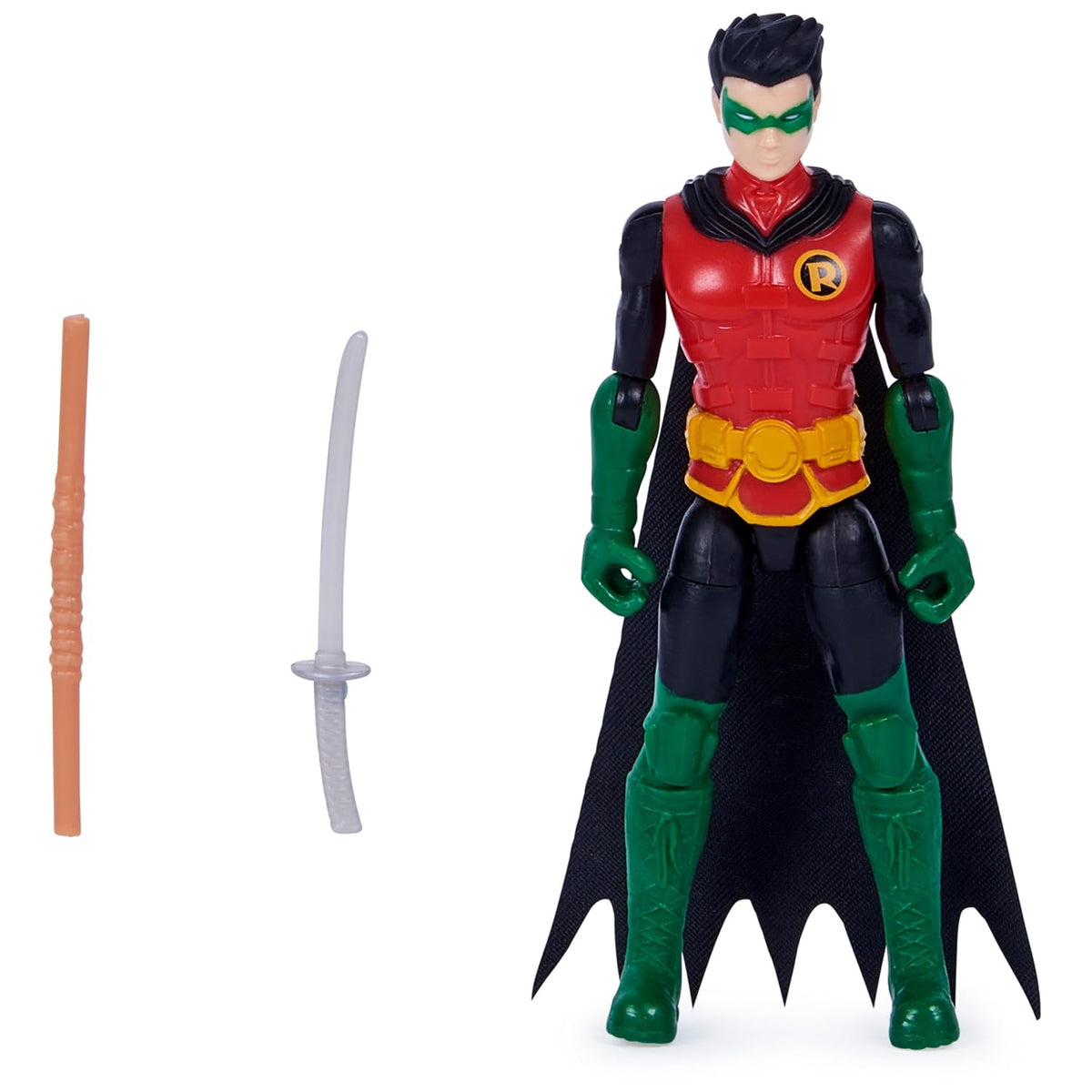 DC Comics, Batman and Robin vs The Joker and King Shark, 10 cm Action Figures