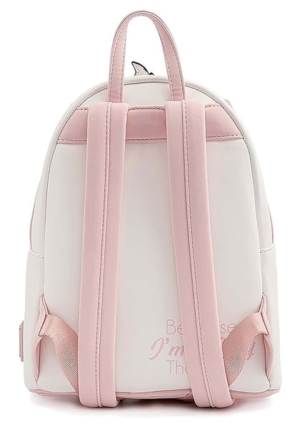 Loungefly Disney Marie Floral Footsy Womens Double Strap Shoulder Bag