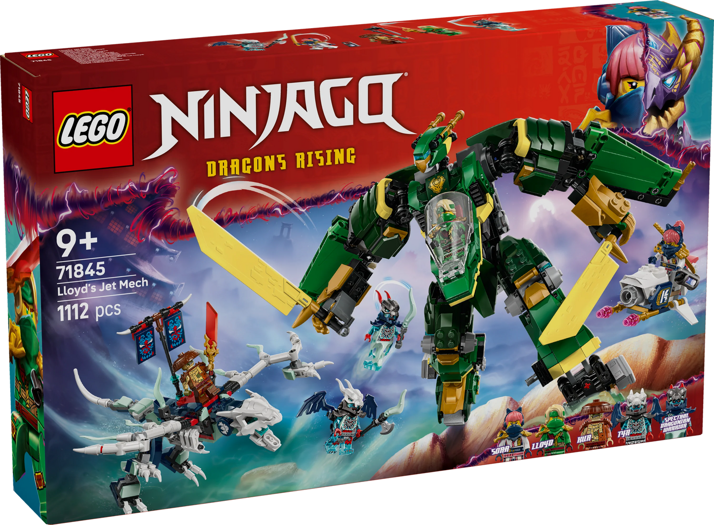 Ninjago Lloyd’s Jet Mech 71845 Building Kit