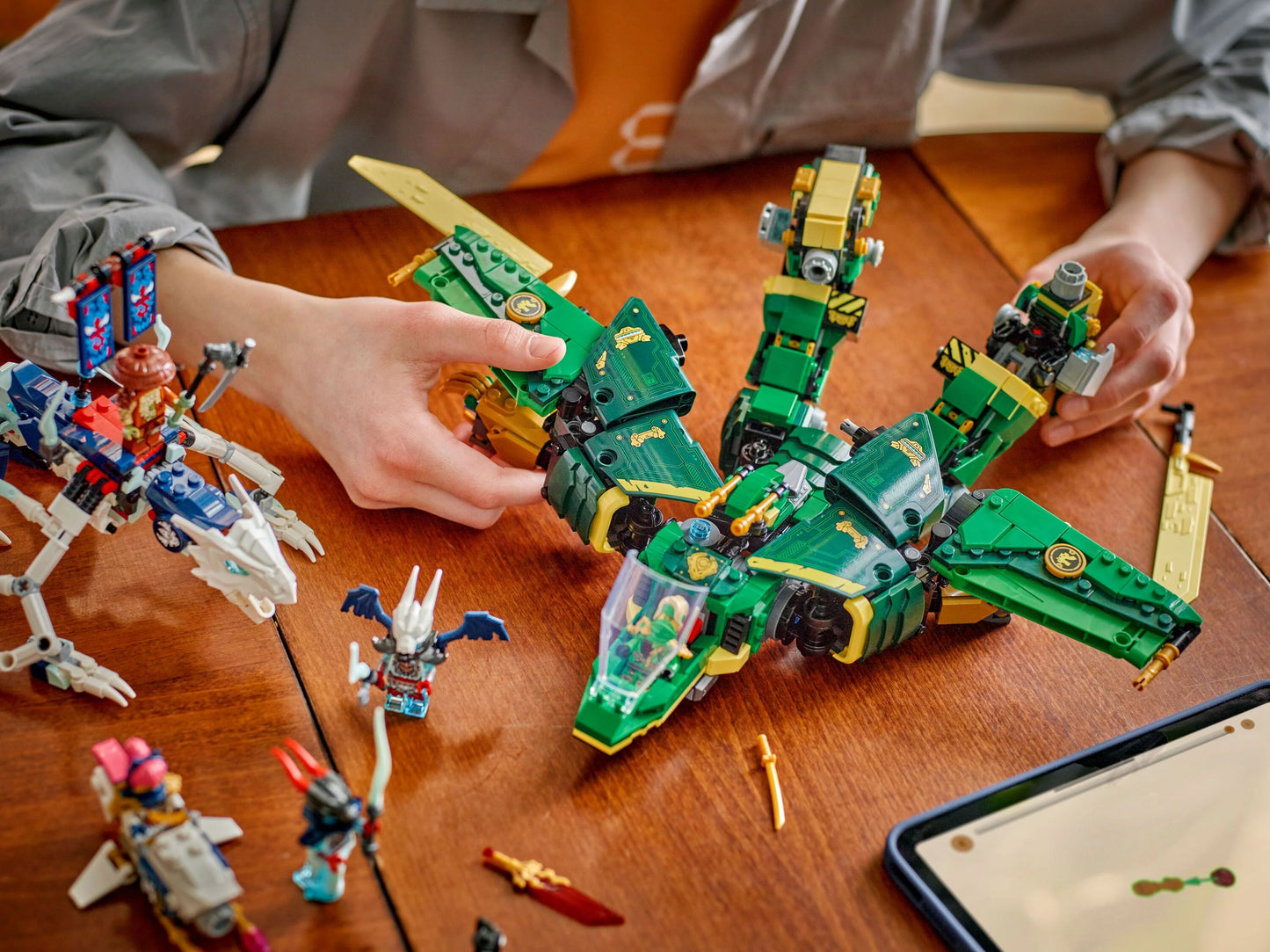 Ninjago Lloyd’s Jet Mech 71845 Building Kit
