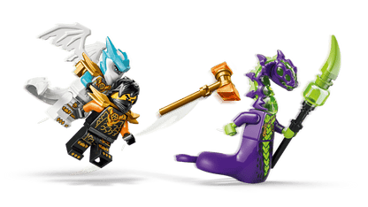 LEGO NINJAGO Cole's Mission Mech & Dragon Zane 71854