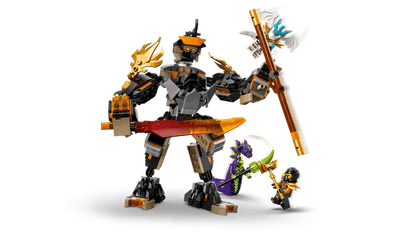 LEGO NINJAGO Cole's Mission Mech & Dragon Zane 71854
