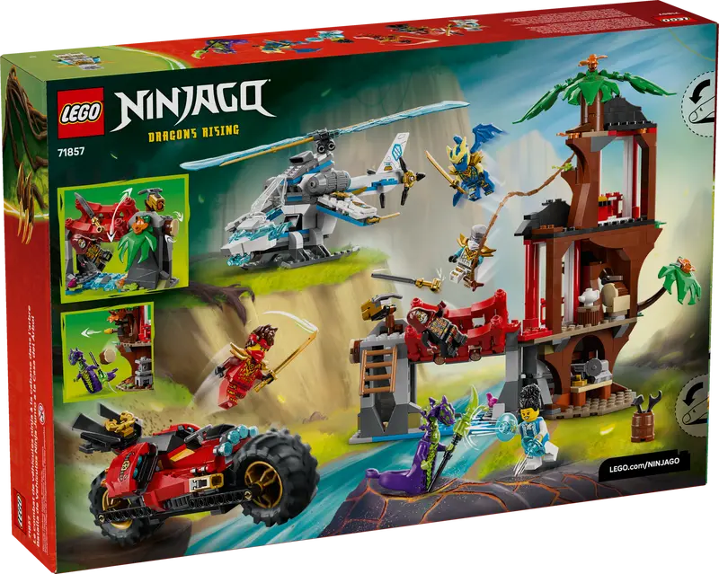 LEGO Ninja Vehicle Tree House Battle 71857