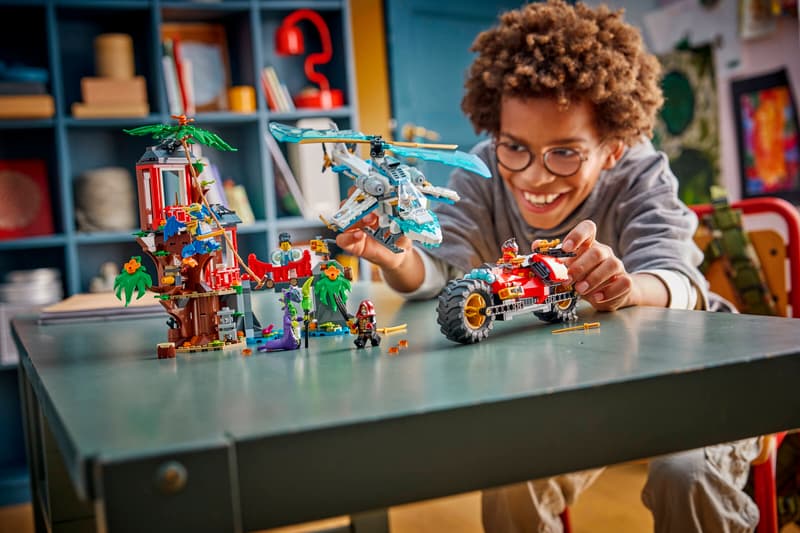 LEGO Ninja Vehicle Tree House Battle 71857
