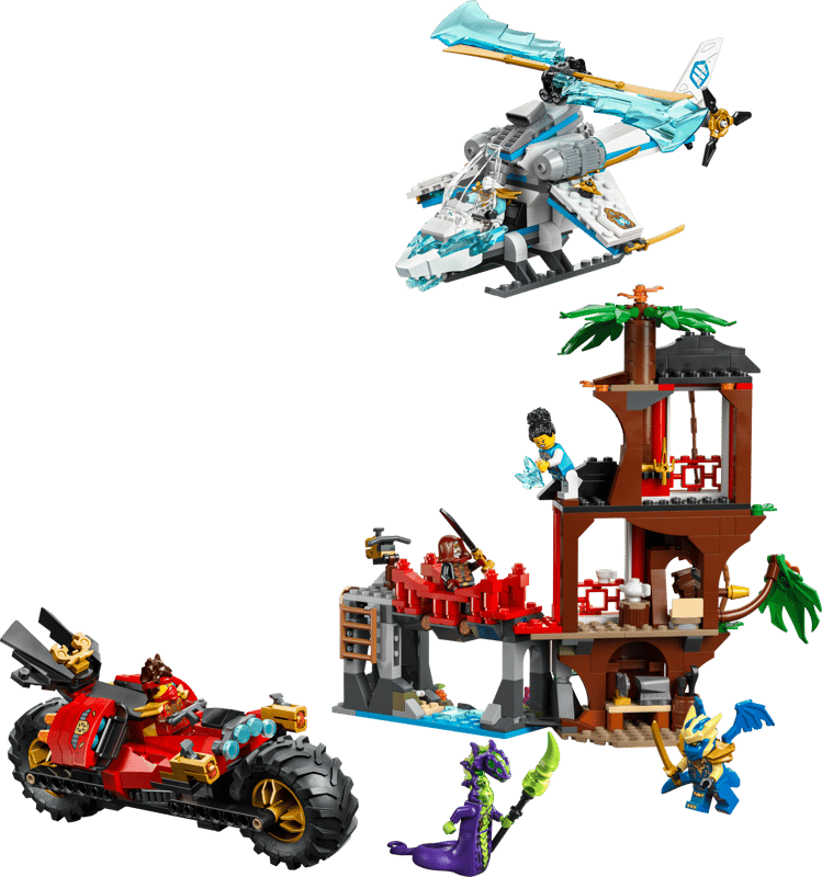 LEGO Ninja Vehicle Tree House Battle 71857