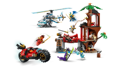 LEGO Ninja Vehicle Tree House Battle 71857