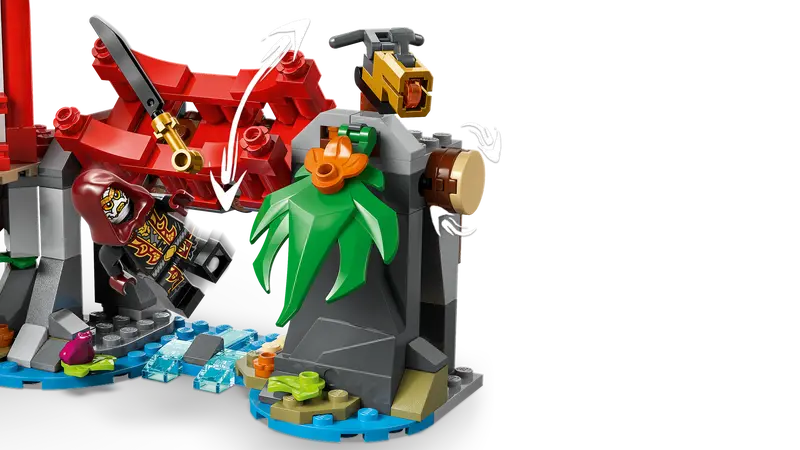 LEGO Ninja Vehicle Tree House Battle 71857
