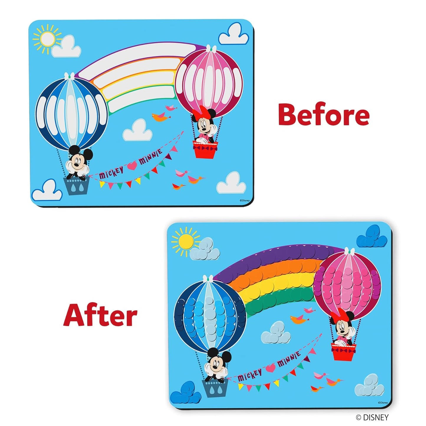 Skillmatics Dot It Sticker Art Activity - Disney Mickey and Friends, Mess-Free Fun, 500+ Stickers, DIY Craft Kits for Kids, Travel Toys, Gifts for Boys & Girls Ages 3, 4, 5, 6, 7(PACK OF 5)