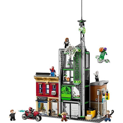 LEGO Marvel Spider-Man vs. Oscorp, Kids’ Super Hero Building Kit 76324