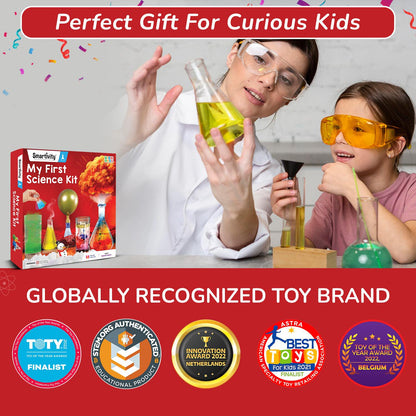 Smartivity My First Science Experiment Kit for Kids 6-8-10-12-14 Years I 50+ Amazing Science Experiments | Birthday Gift for Boys & Girls | Educational Toy for Kids 6,7,8,9,10,11,12 Years Old(PACK OF 6)