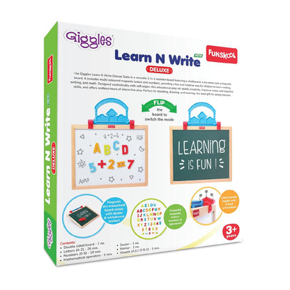 Funskool Giggles Learn N Write Slate Deluxe (PACK OF 6)