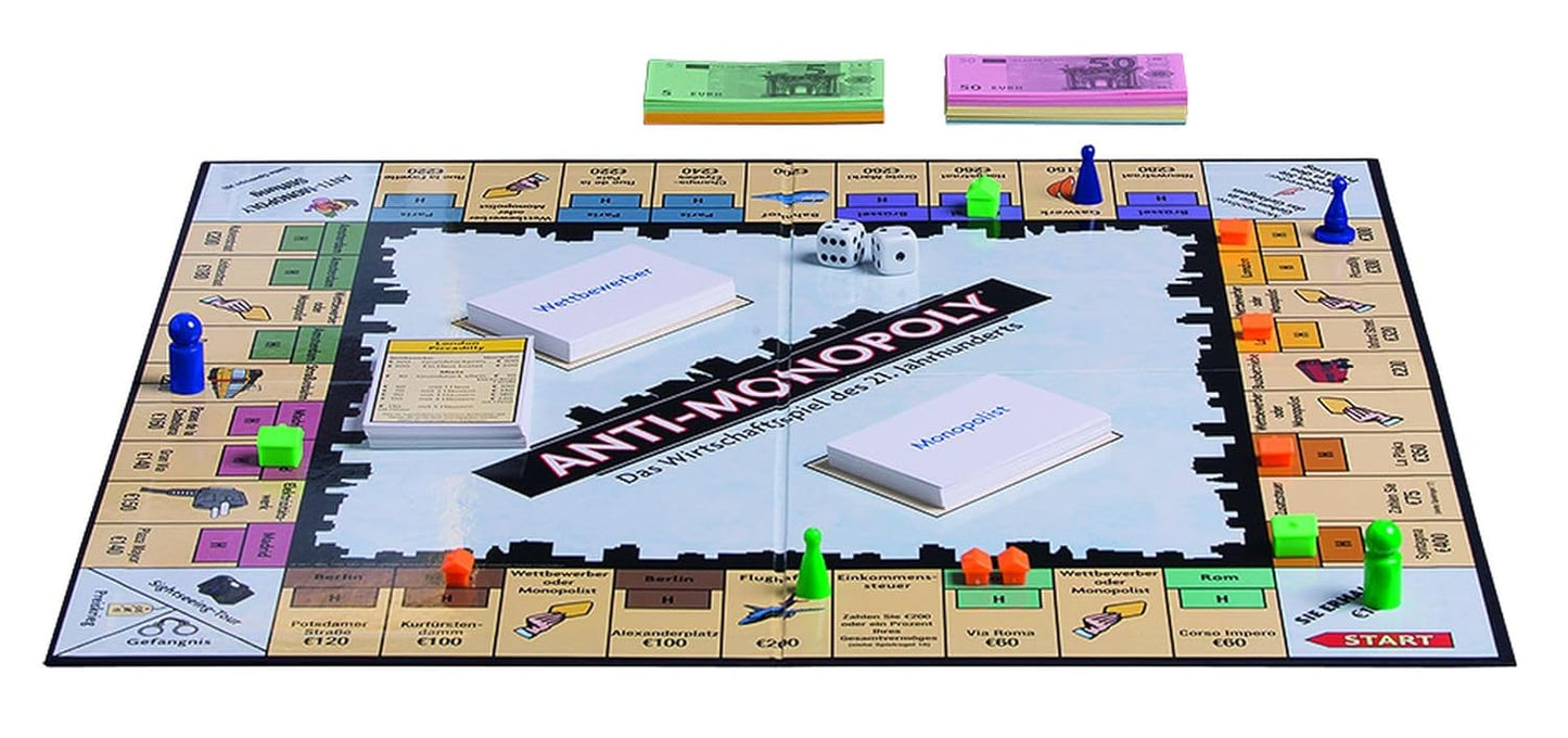 Anti Monopoly, Strategic & Mind Challenging Board Game for Kids (PACK OF 6)