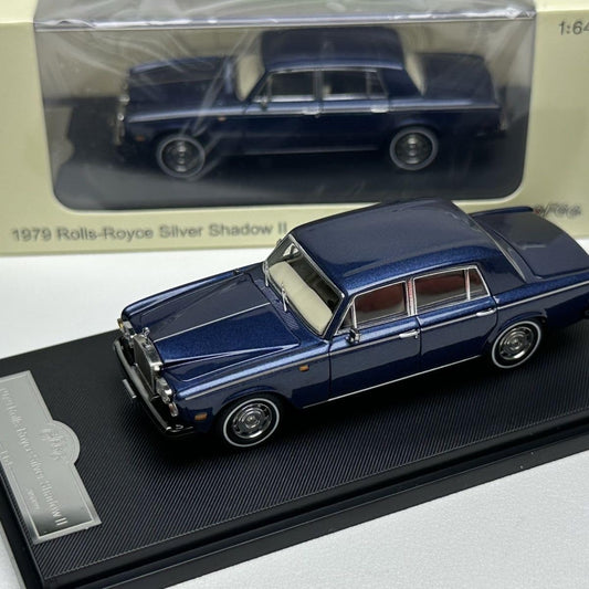 GFCC 1:64 Scale Rolls-Royce Silver Shadow II 1979 – Diecast Metal Car Model Collectible