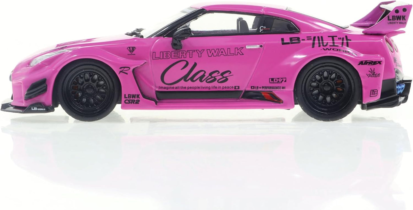 Solido 1:43 Nissan GTR35 LBWK Silhouette Purple 2019