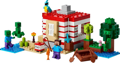 LEGO Minecraft 21275 The TNT Jungle Trap Building Set