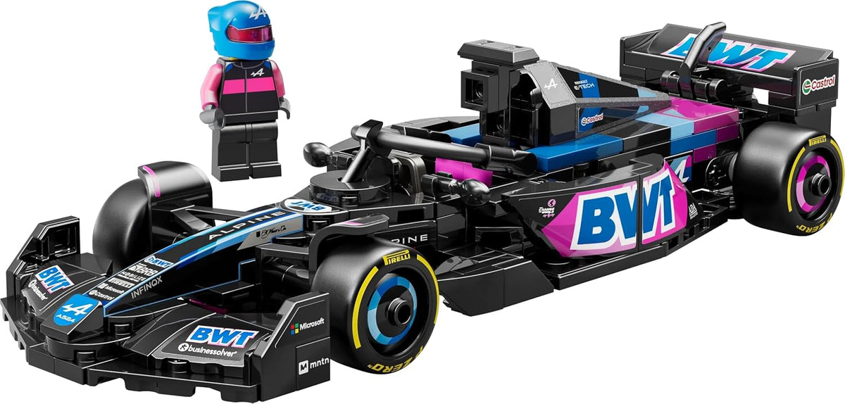 LEGO Speed Champions 77248 BWT Alpine F1 Team A524 Race Car, 258 Pieces, 10+