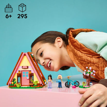 LEGO Friends 42682 Nature Glamping Cabin Camping Playset, 295 Pieces, 6+