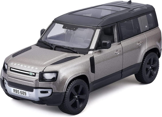 Bburago - 1/24 Scale Model Compatible with Land Rover Defender 110 SUV Miniature Collectible 2022