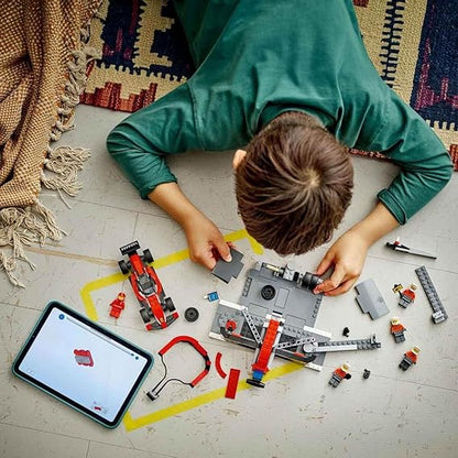 LEGO City F1 Pit Stop & Pit Crew with Ferrari Car 60443