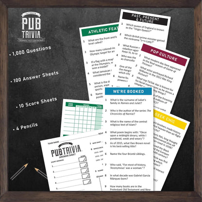 Funskool Ultimate Pub Trivia, Strategy Game, Card Game, Board Game for Kids (PACK OF 6)