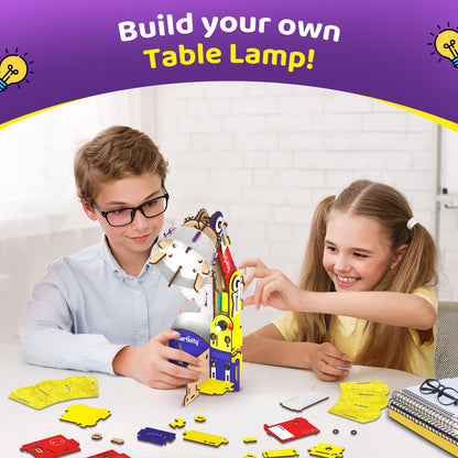 Smartivity DIY Adjustable Table Lamp for Kids Ages 8-14 | USB-C Powered Lamp with Phone Stand & Organizer | Birthday Gift for Boys & Girls | Educational Toy for 8,9,10,11,12,13,14 Years(PACK OF 6)