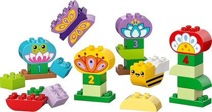 LEGO DUPLO Town Creative Garden & Flowers Color-Sorting Stacking Toy 10444
