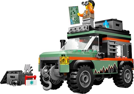 LEGO City Off-Road 4x4 Mountain Truck Adventure Toy 60447
