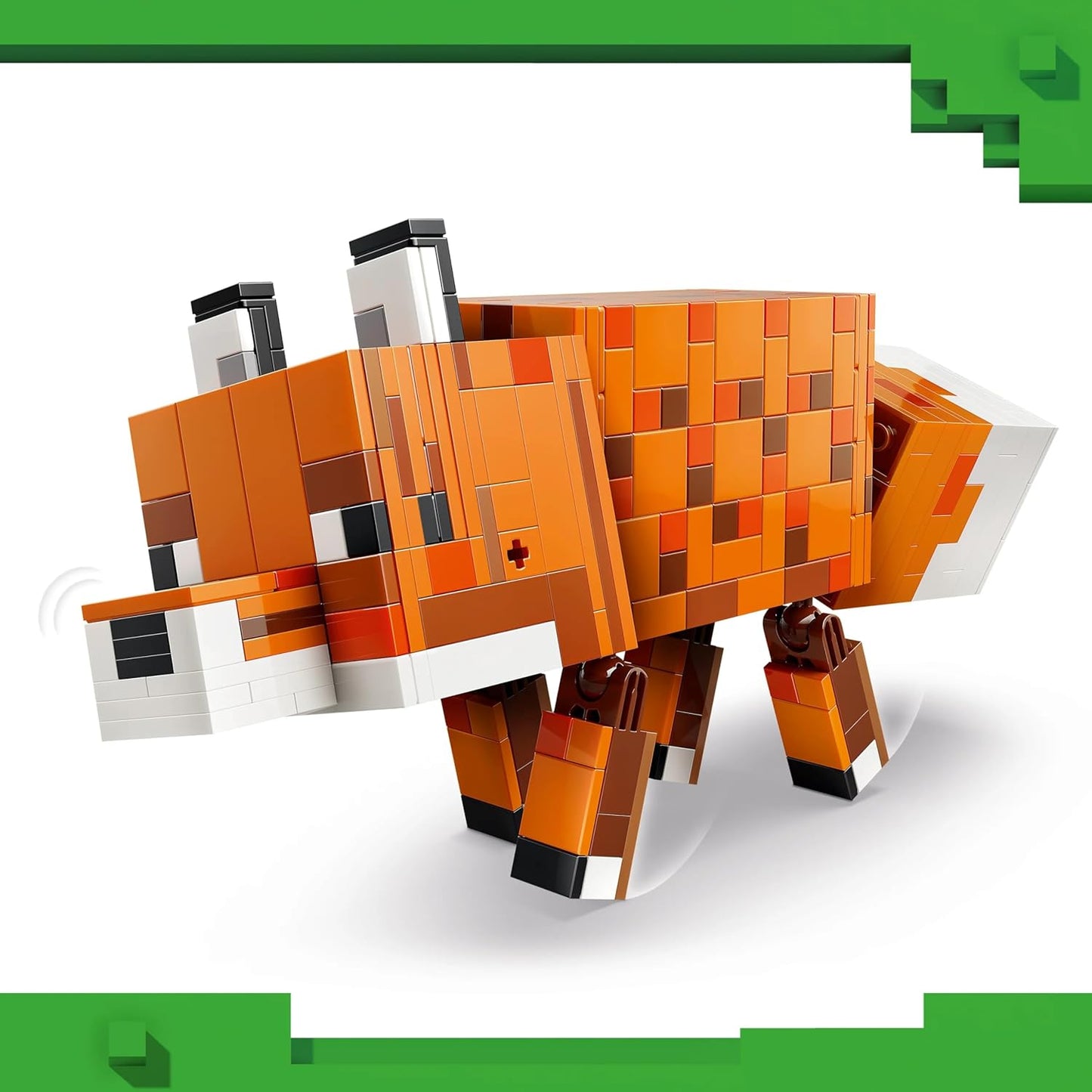 LEGO Minecraft The Fox Gaming Decoration Building Set - Animal Figure Toy 21588