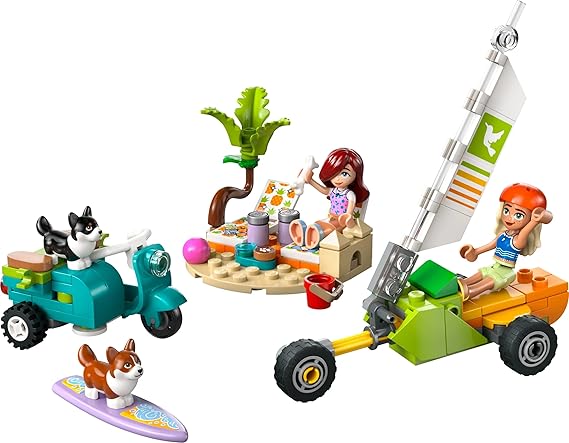 LEGO Friends Surfing Dogs and Scooter Adventure  42641