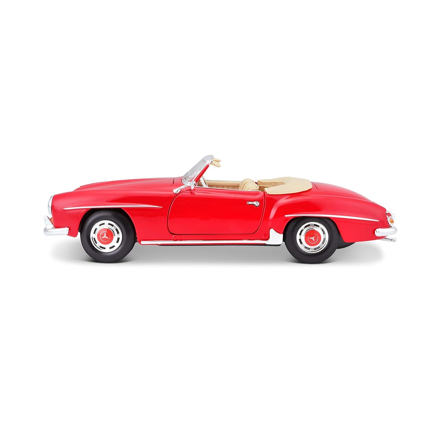 Maisto 1/18 1955 Mercedes-Benz 190SL Diecast Vehicle Red