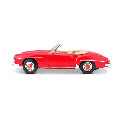 Maisto 1/18 1955 Mercedes-Benz 190SL Diecast Vehicle Red