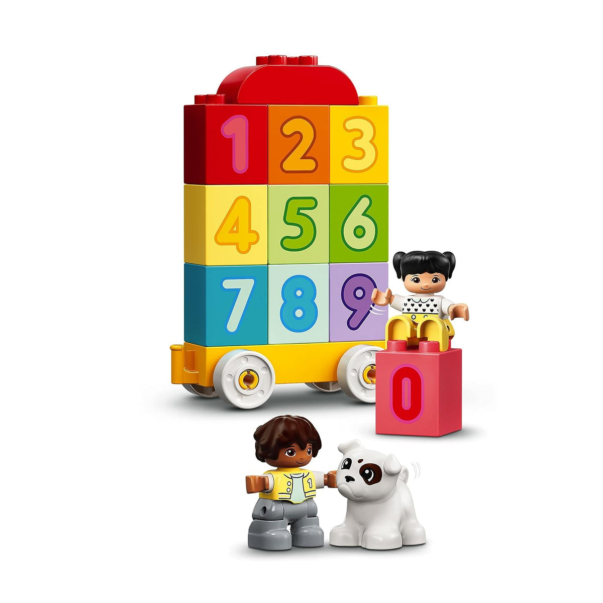 LEGO DUPLO 10954 Number Train Learn to Count Educational Building Set, 23 Pieces, 18+ Months