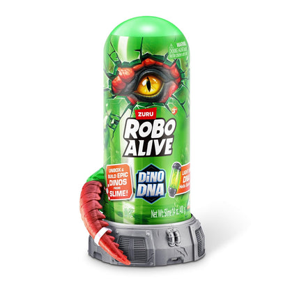 ROBO ALIVE Dino DNA from ZURU, Double Bright DNA, 3+ Years (T-Rex)