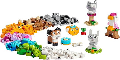 LEGO Classic Creative Pets Build-an-Animal Toy with Bricks 11034