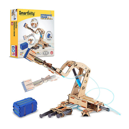 Smartivity Hydraulic Crane, STEM DIY Fun Toy, Educational & Construction Based Activity Game Kit for Kids 6 to 14, Best Birthday Gift for Boys &...(PACK OF 6)