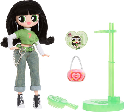 L.O.L. Surprise! OMG The Powerpuff Girls Doll - Buttercup - Includes 1 Doll, Blind Packaging, Comes with Suit and Accessories, Collect All 3