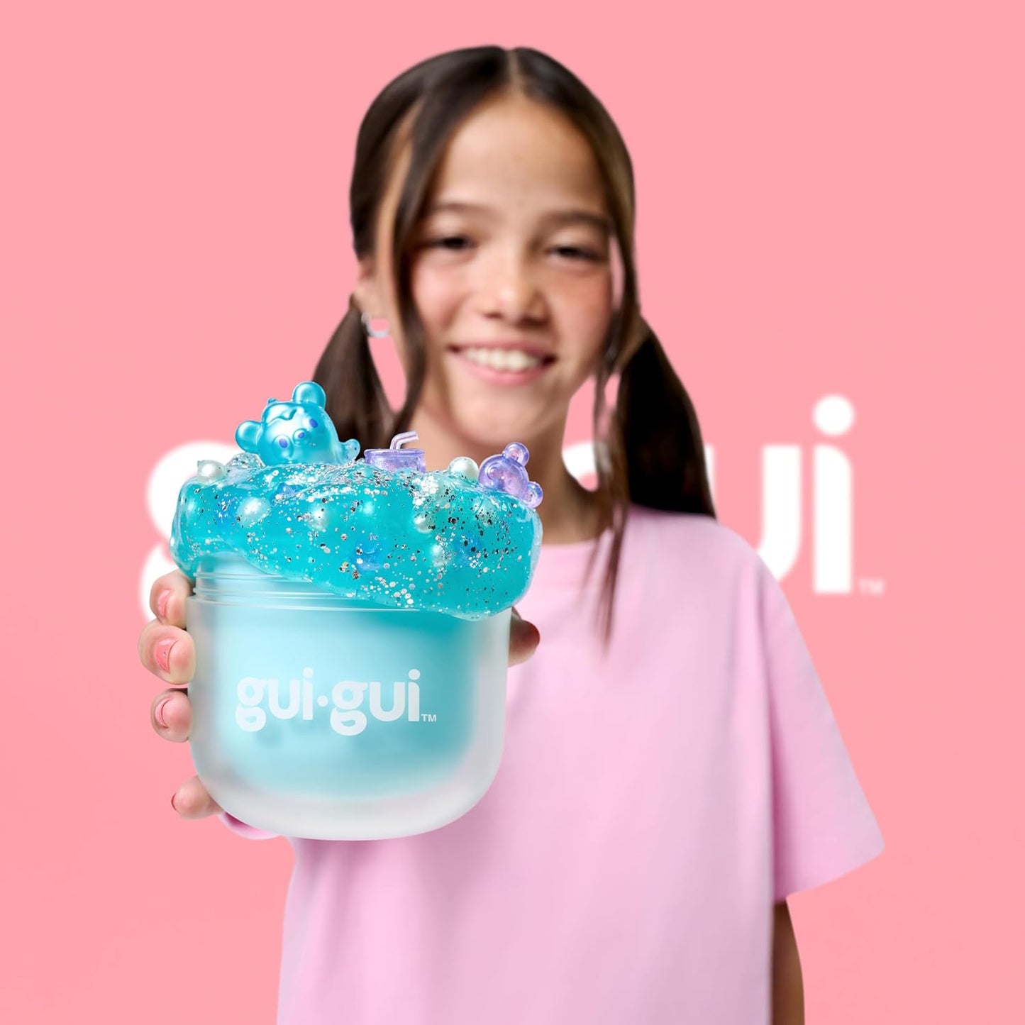GUI GUI Slime Kit Shimmer Deluxe 2-Pack, Iridescent Slimes