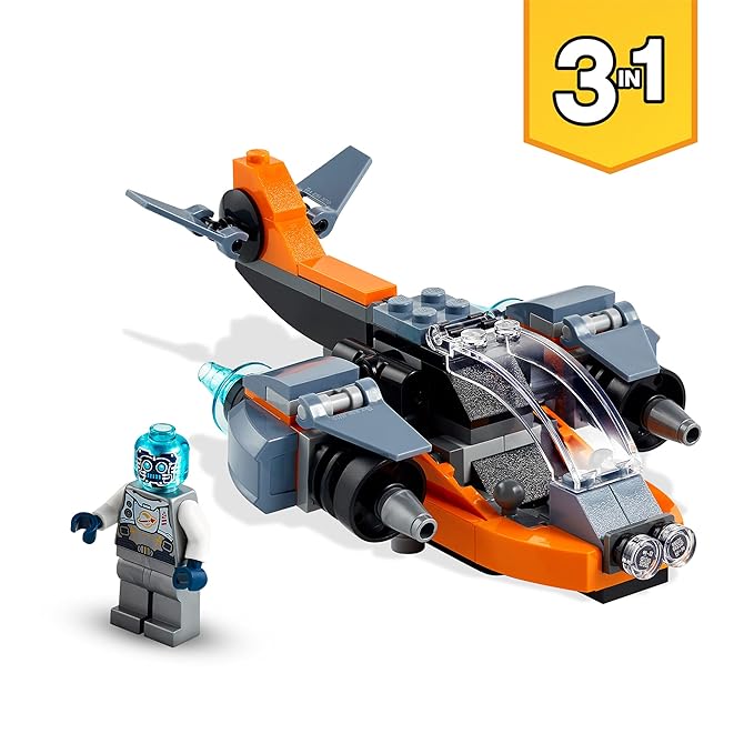 LEGO Creator 3in1 Cyber Drone 31111