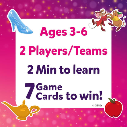 Skillmatics Guess in 10 Junior Disney Princess for Kids, Girls, Boys Who Love Card Games, Board Games, Cinderella, Ariel, Jasmine, Gifts for Ages 3, 4, 5, 6, Travel Friendly(PACK OF 5)