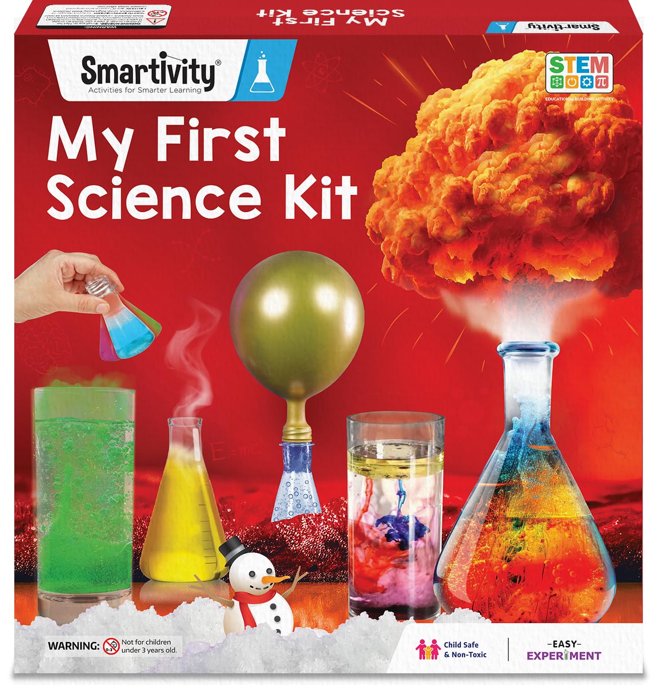 Smartivity My First Science Experiment Kit for Kids 6-8-10-12-14 Years I 50+ Amazing Science Experiments | Birthday Gift for Boys & Girls | Educational Toy for Kids 6,7,8,9,10,11,12 Years Old(PACK OF 6)