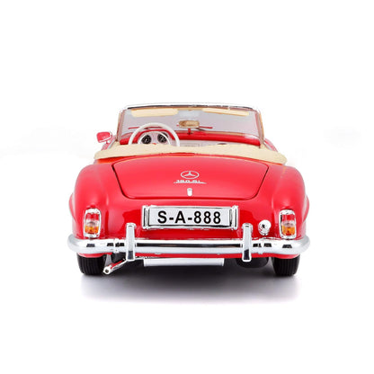 Maisto 1/18 1955 Mercedes-Benz 190SL Diecast Vehicle Red