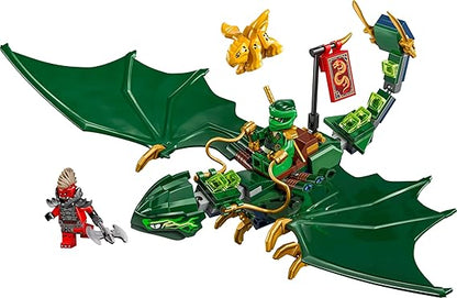 LEGO NINJAGO Lloyd’s Green Forest Dragon Toy 71829