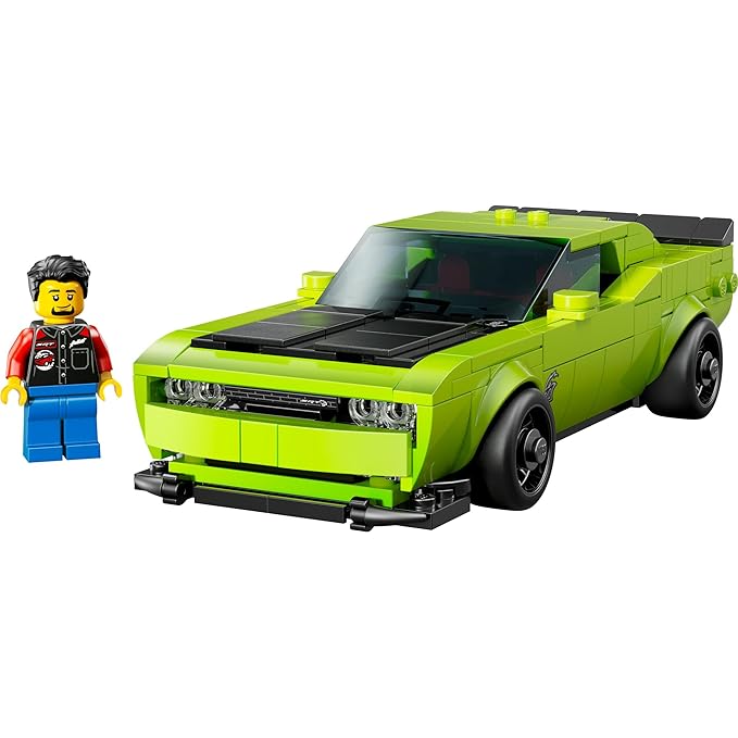 LEGO Speed Champions Dodge Challenger SRT Hellcat Sports Car Toy 77237
