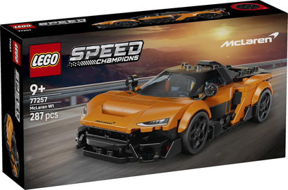 LEGO Speed Champions McLaren W1 - The Real Supercar with 1 Minifigure - Race Car - 77257