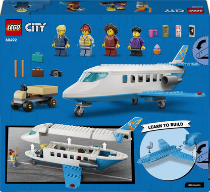 LEGO City 60492 Passenger Jet Airplane Building Set, 118 Pieces, 4+