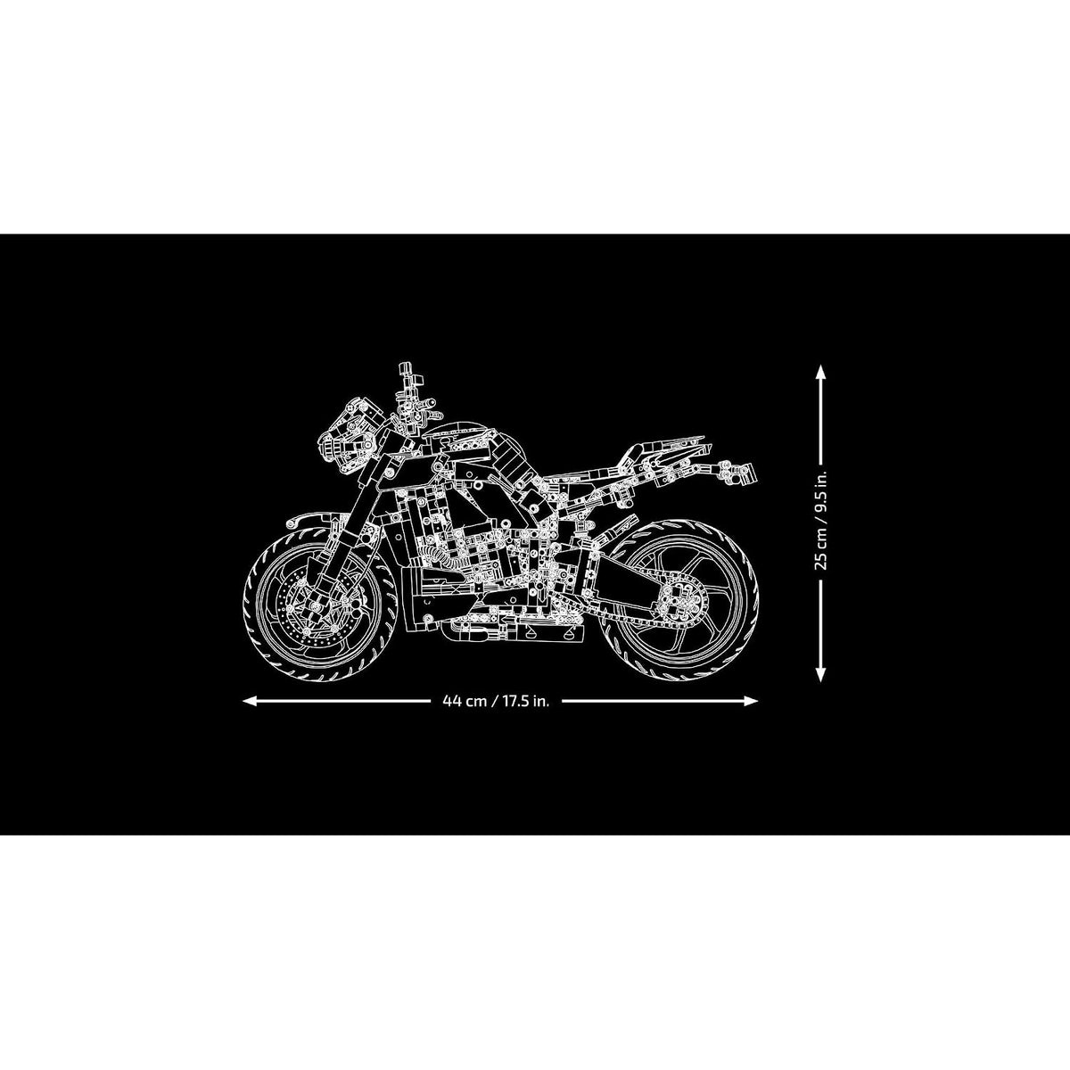 LEGO Technic 42159 Yamaha MT-10 SP Motorcycle Mode