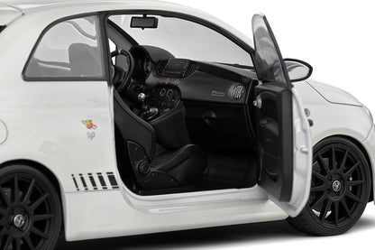 SOLIDO 1:18 Fiat F595 Abarth White 2022