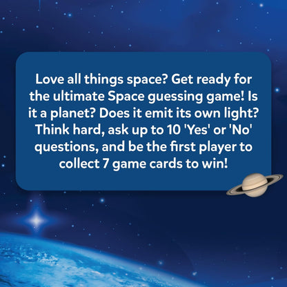 Skillmatics Guess in 10 NASA Space, Perfect for Boys, Girls, Kids & Families Who Love Card Games, Educational Toys, Travel Games, Gifts for Ages 8, 9, 10 and Up(PACK OF 5)