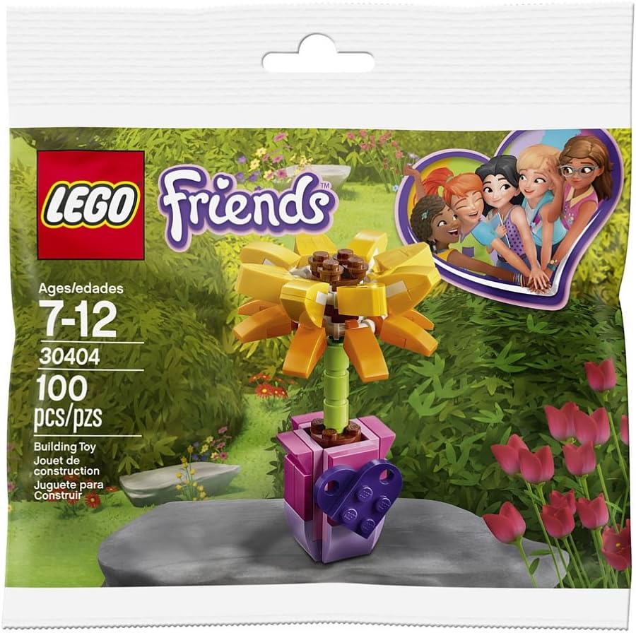 LEGO Friends 30404 Friendship Flower Sunflower Building Set, 100 Pieces, Ages 7–12