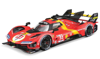 Bburago - 1/18 Ferrari Racing - 499P LMH 2023#51 - Red
